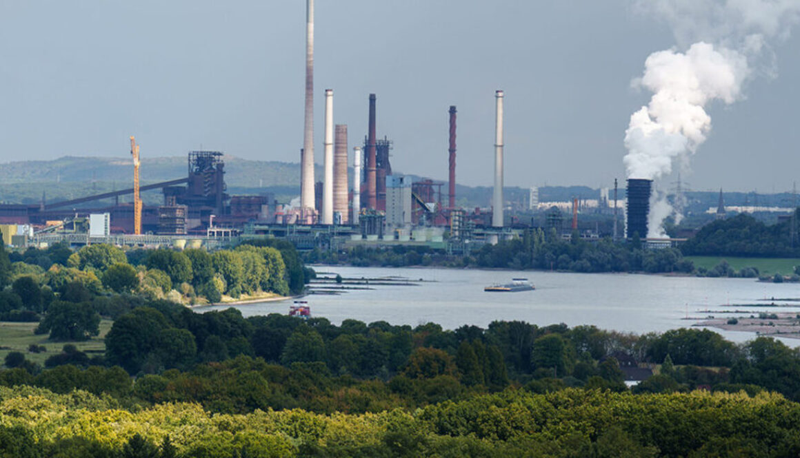 Rhein bei Duisburg